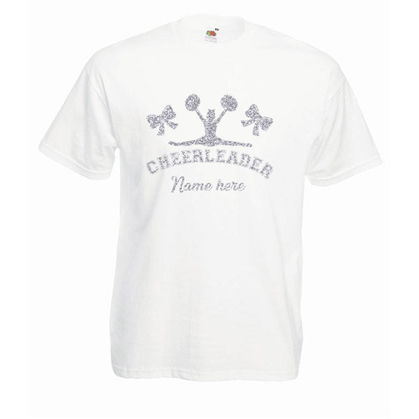 Silhouette Personalised Cheerleading Tshirt