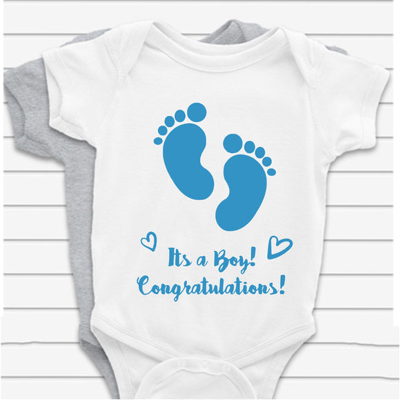 Congratulations Baby Boy! - Baby Vest