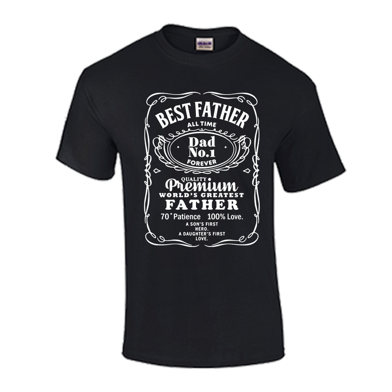 Dad Whisky Label Tshirt