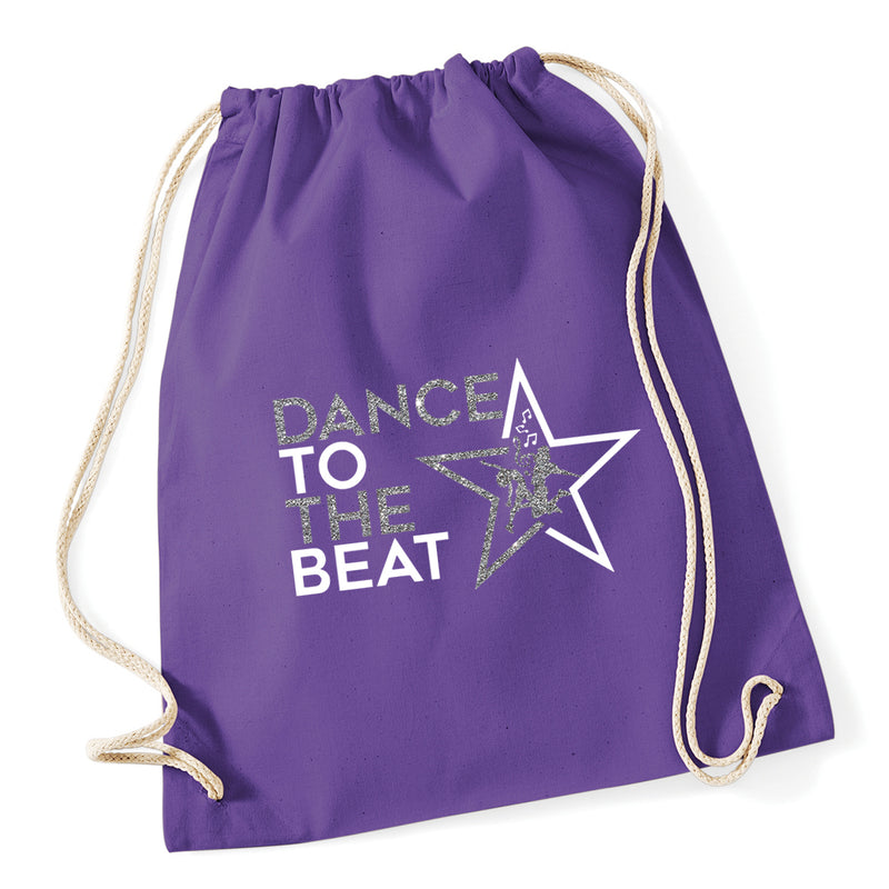 Dance To The Beat Drawstring Bag