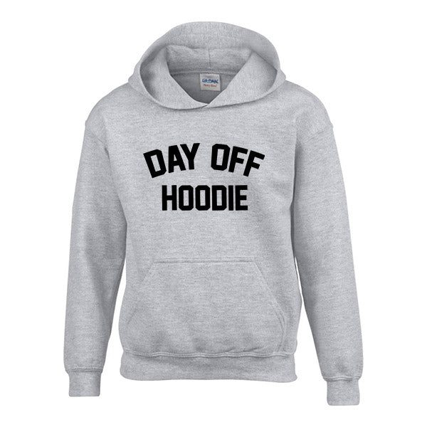 "DAY OFF" Slogan Hoody