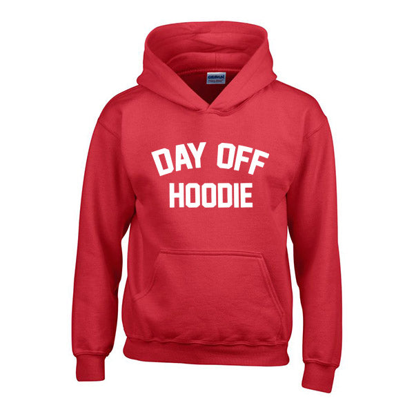 "DAY OFF" Slogan Hoody