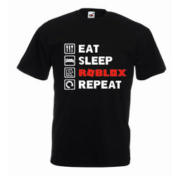 Eat Sleep Roblox Repeat Tshirt