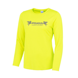 Neon Yellow Long Sleeve Cool Tshirt - Pegasus RC