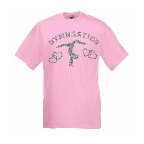 Gymnastics Hearts Tshirt