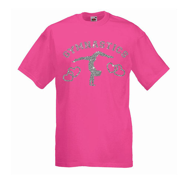 Gymnastics Hearts Tshirt