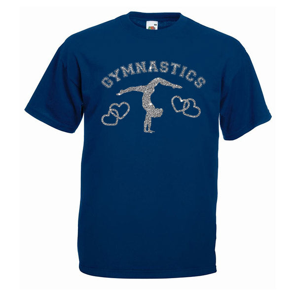 Gymnastics Hearts Tshirt