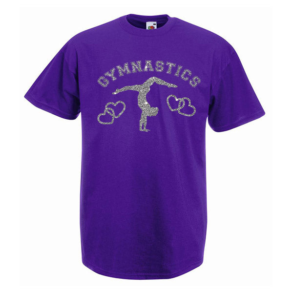 Gymnastics Hearts Tshirt