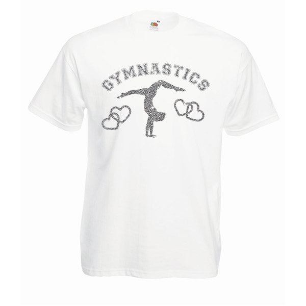 Gymnastics Hearts Tshirt