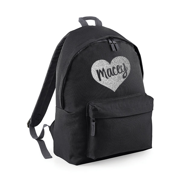 Heart Personalised Rucksack