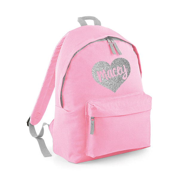 Heart Personalised Rucksack