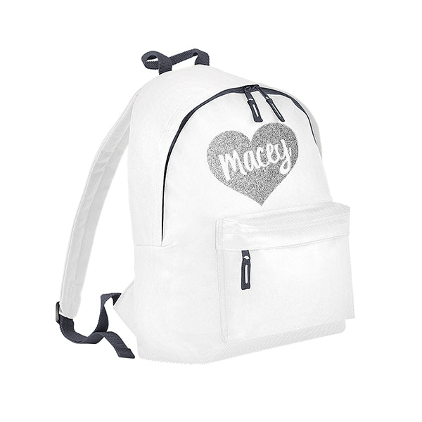 Heart Personalised Rucksack