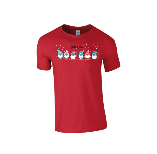 'Happy Winter' Gnomes - Christmas Tshirt