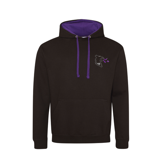 Contrast Hoodie - Cardiff Flyers