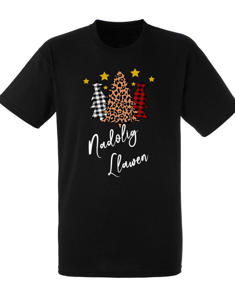 Adults Nadolig Llawen Christmas T-shirt