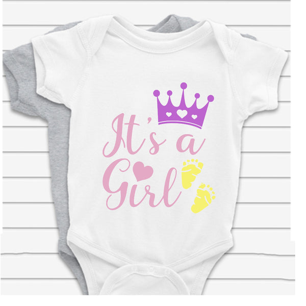 It's a Girl! Baby Vest