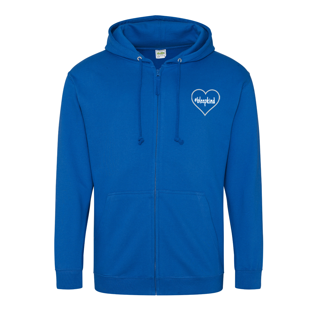 Zip Up Hoody  - Bleep Kind