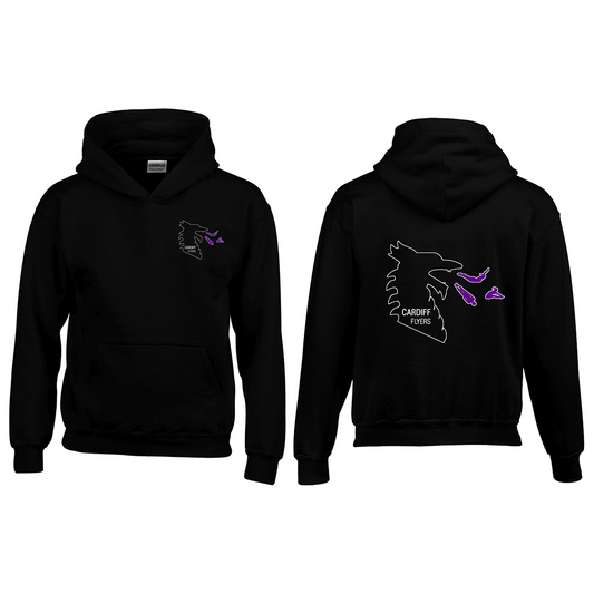 Childrens Hoodie - Cardiff Flyers