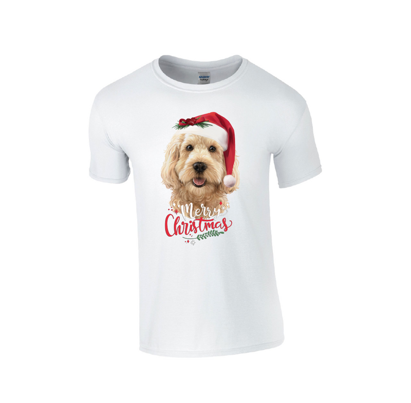 Labradoodle Merry Christmas - Christmas Tshirt
