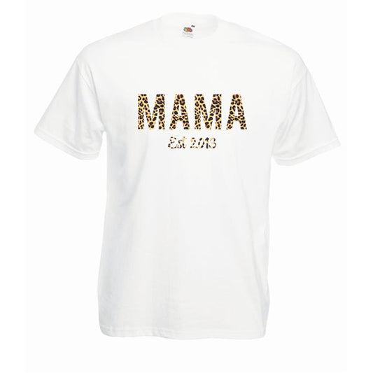 Mama Est Slogan Tshirt