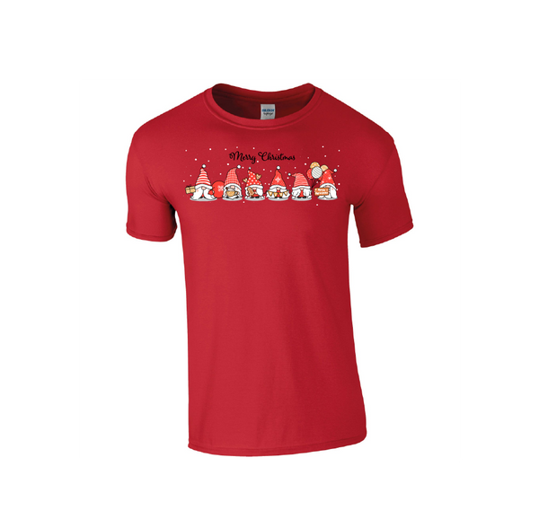 6 Gnomes Merry Christmas - Christmas Tshirt