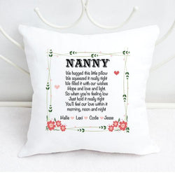 Nanny Personalised Cushion