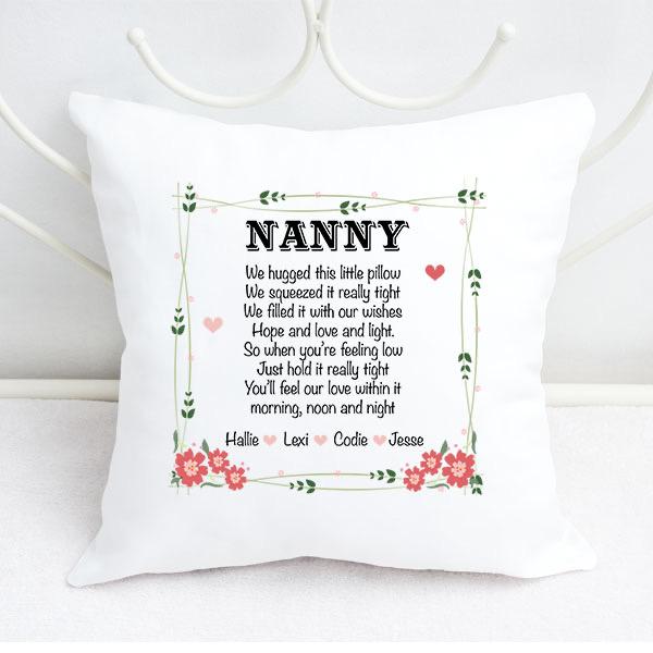 Nanny Personalised Cushion