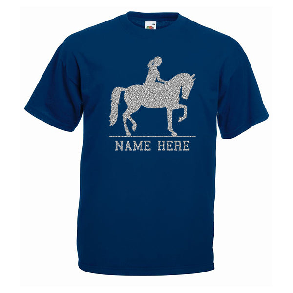 Horse Rider Personalised Tshirt