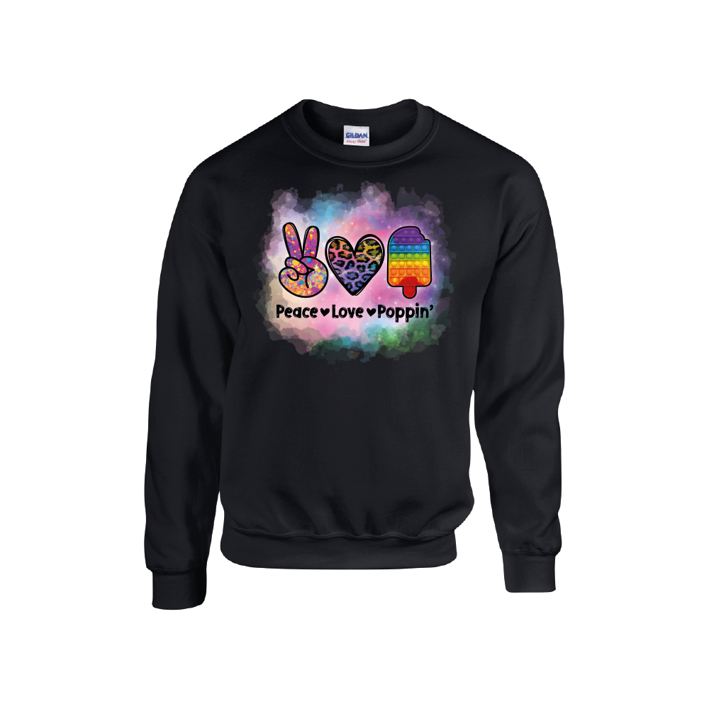 Peace Love Poppin' - Pop Its Jumper