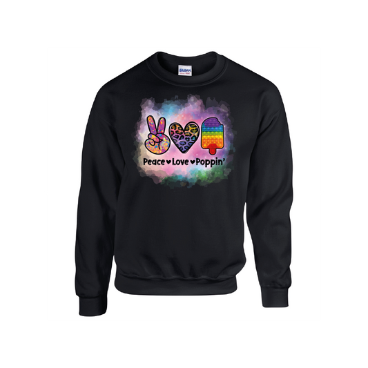 Peace Love Poppin' - Pop Its Jumper