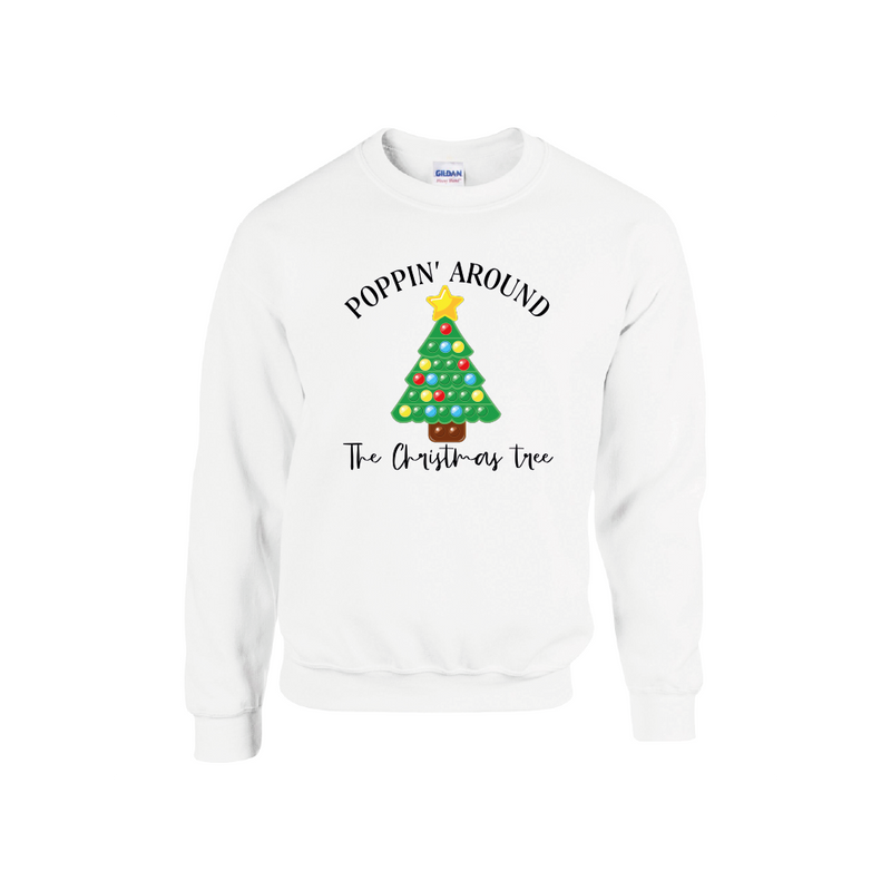 Poppin Around The Christmas Tree - Pop Its Christmas Jumper