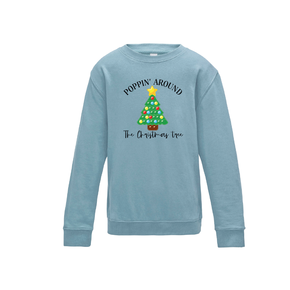 Poppin Around The Christmas Tree - Pop Its Christmas Jumper
