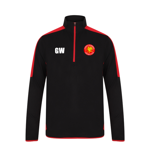 1/4 Zip Up - Cardiff Wanderers Fc