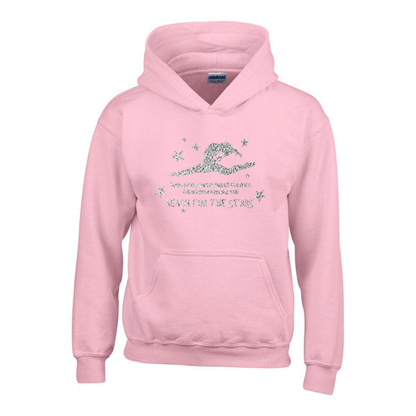 Reach for the stars Gymnastics Personalised Hoodie