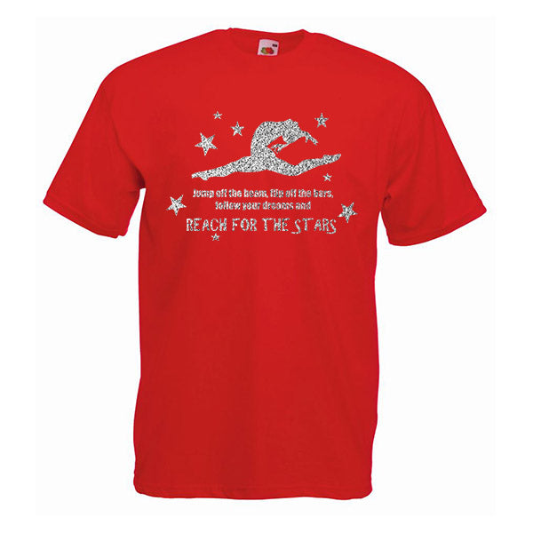 Reach For The Stars Gymnastics Tshirt