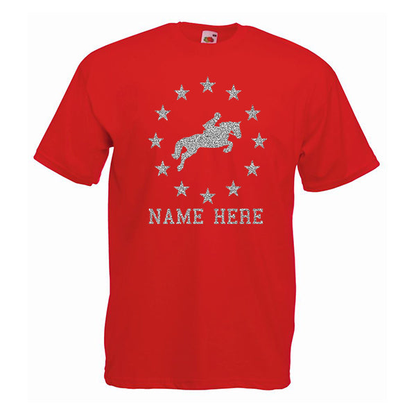 Horse Riding Stars Personalised Tshirt