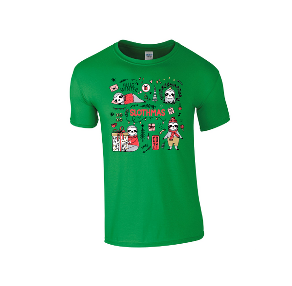 Sloth Multidesign - Christmas Tshirt