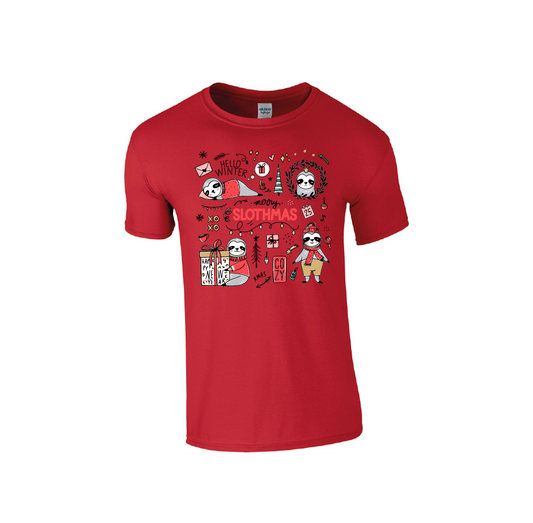 Sloth Multidesign - Christmas Tshirt