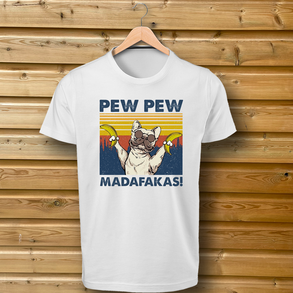 Pew Pew Madafakas! Dog Tshirt