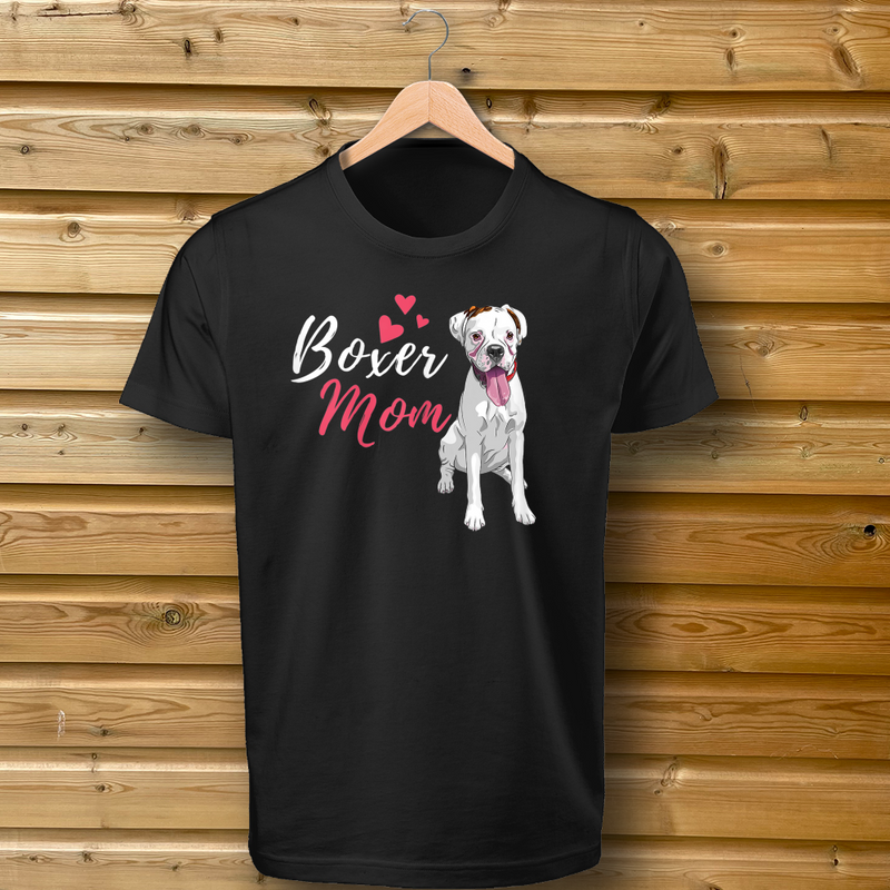 Boxer Mom Dog Tshirt