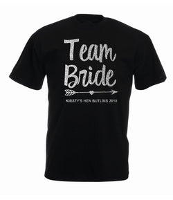 Team Bride Hen Tshirt - design 1