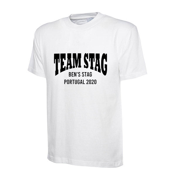 Team Stag - Personalised Stag Tee