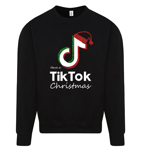 Adults Have a Tiktok Personalised Christmas Jumper K n M s