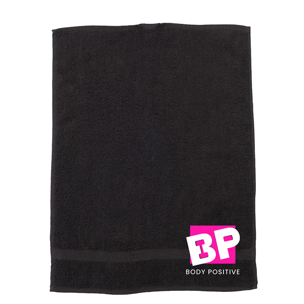 Black Gym towel - Body Positive