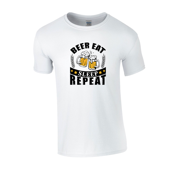 Beer Eat Sleep Repeat Tshirt