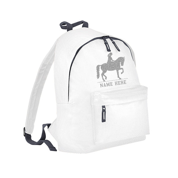 Horse Rider Personalised Rucksack