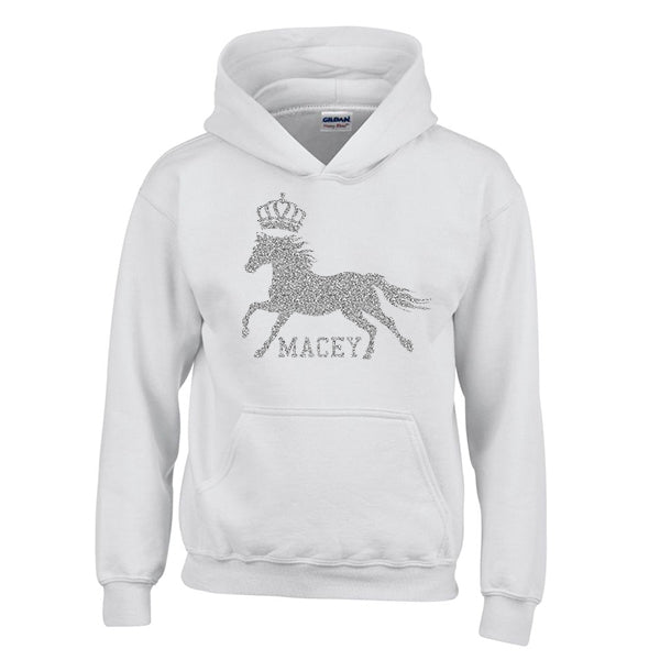 Personalised Horse Riding Hoody