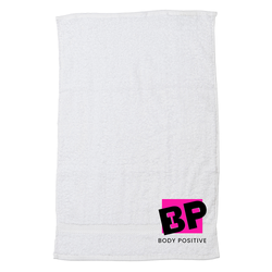 White Gym towel - Body Positive