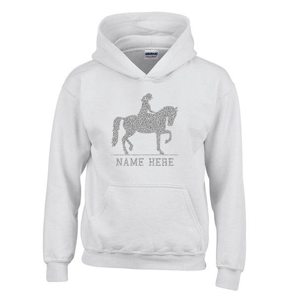 Personalised Horse Riding Hoody